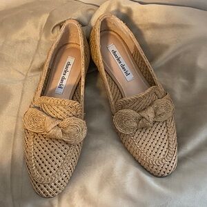Charles David Woven Beige Loafers